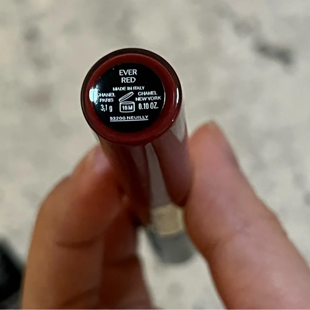 Chanel Rouge Double Ended Intense Ultra wear lip Color shade 49 Ever Red July